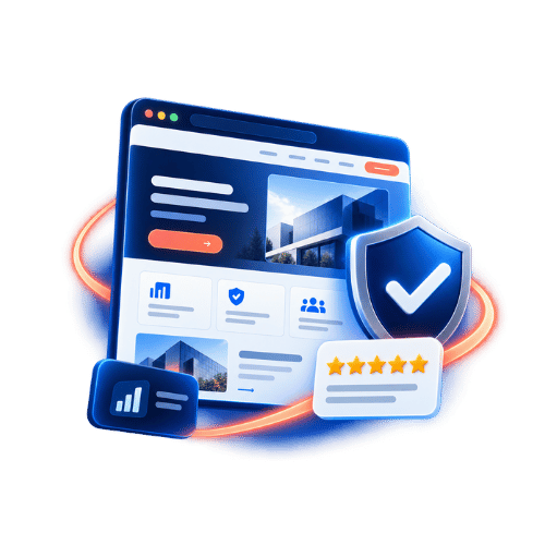 Sito professionale progettato per comunicare fiducia e qualità