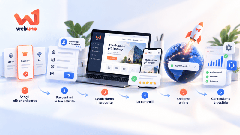 Realizzazione sito web professionale